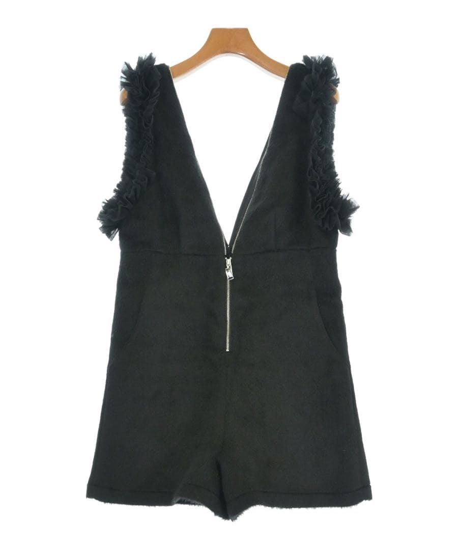 Bibiy. フリル付き黒オールインワン【未使用】