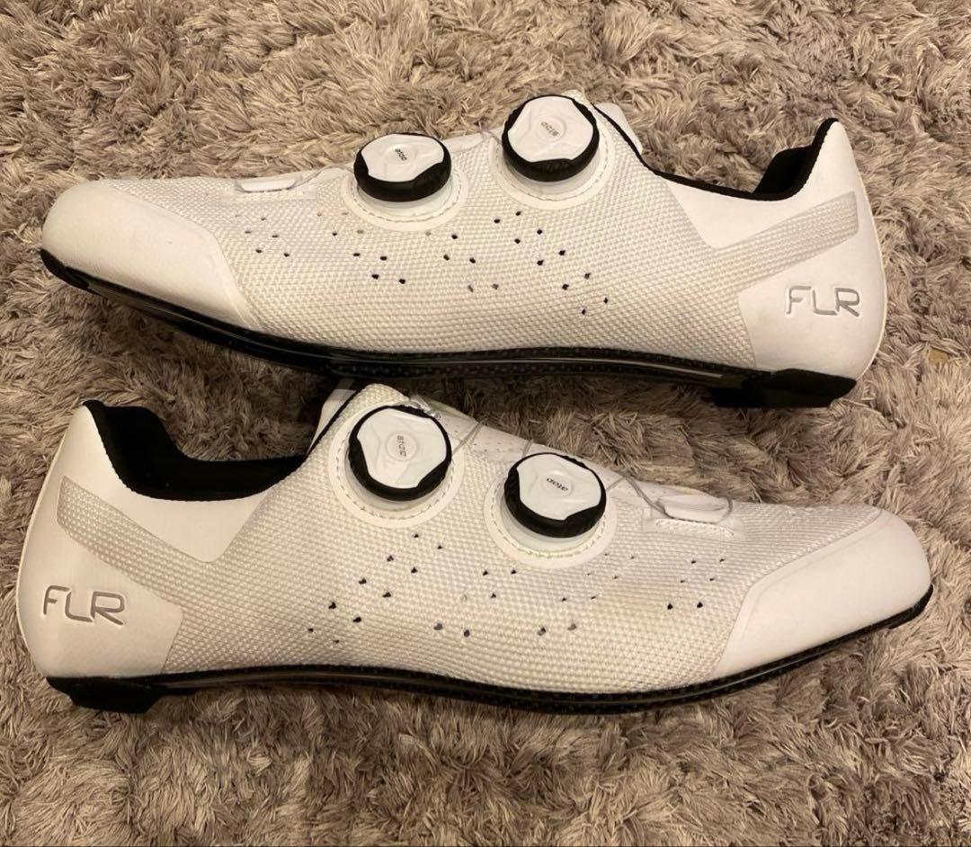 FLR ロードシューズ ホワイト　27cm fnt-9 knit