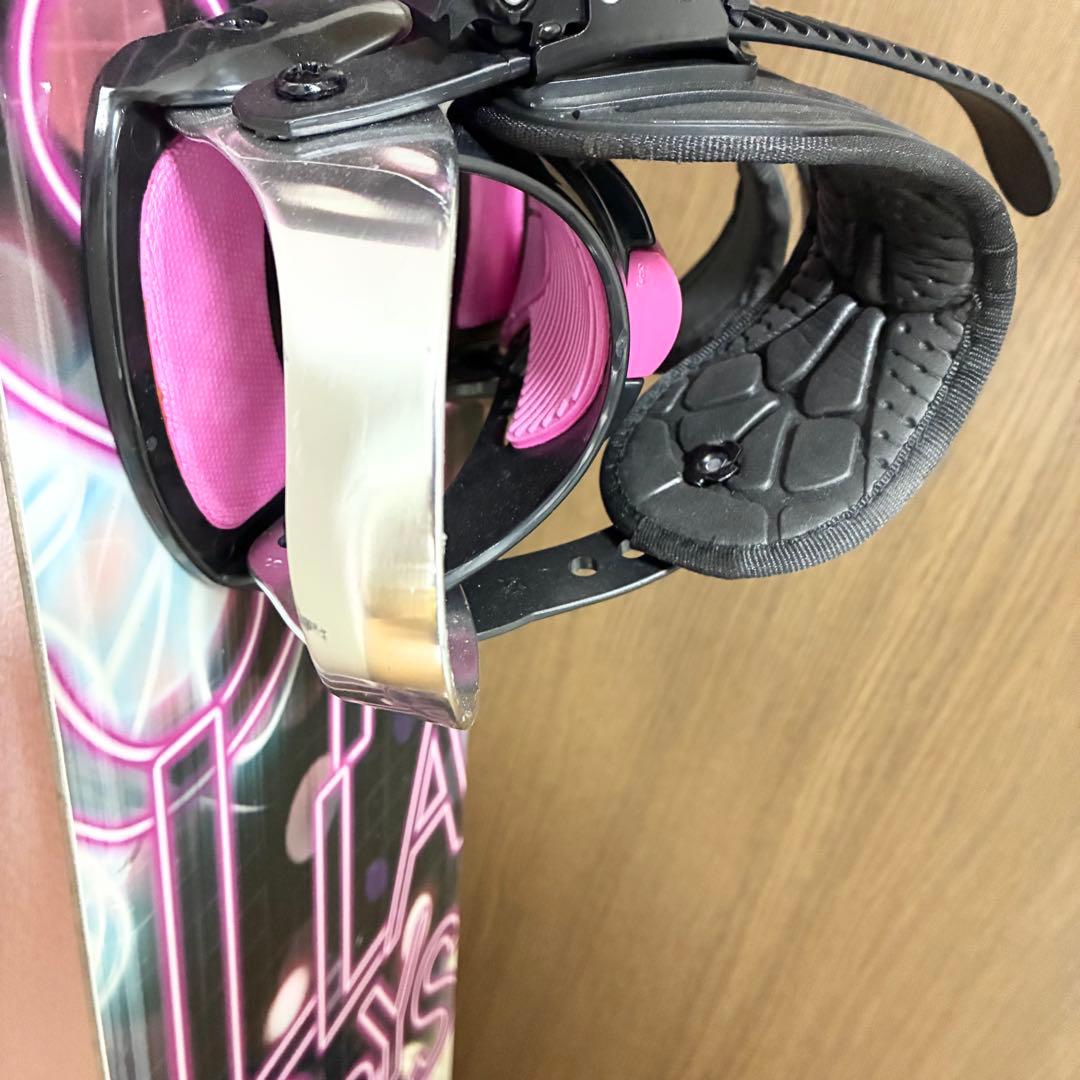 STELLA CRYSTAL スノーボード　140cm ヴィンディング　セット