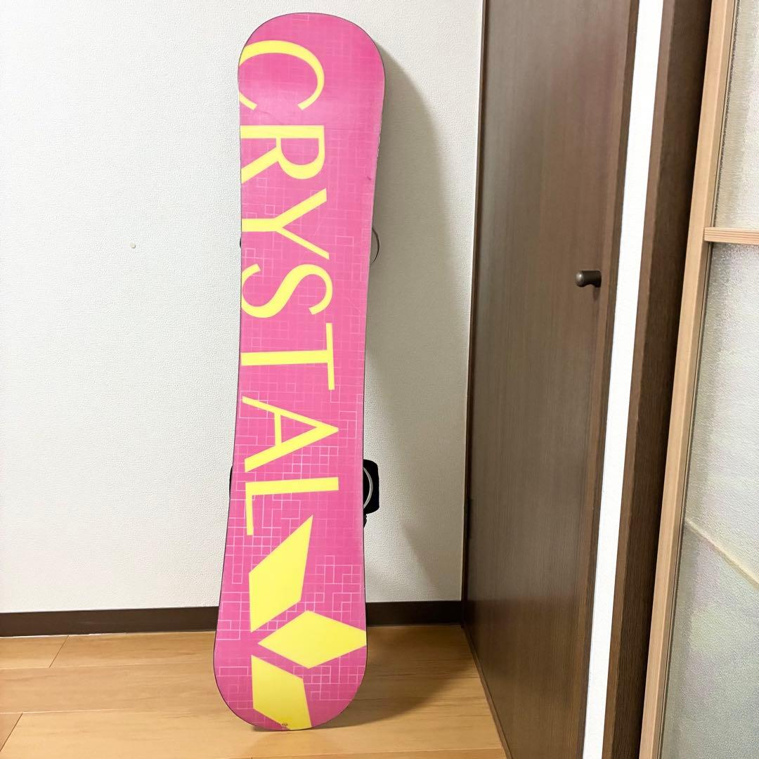 STELLA CRYSTAL スノーボード　140cm ヴィンディング　セット