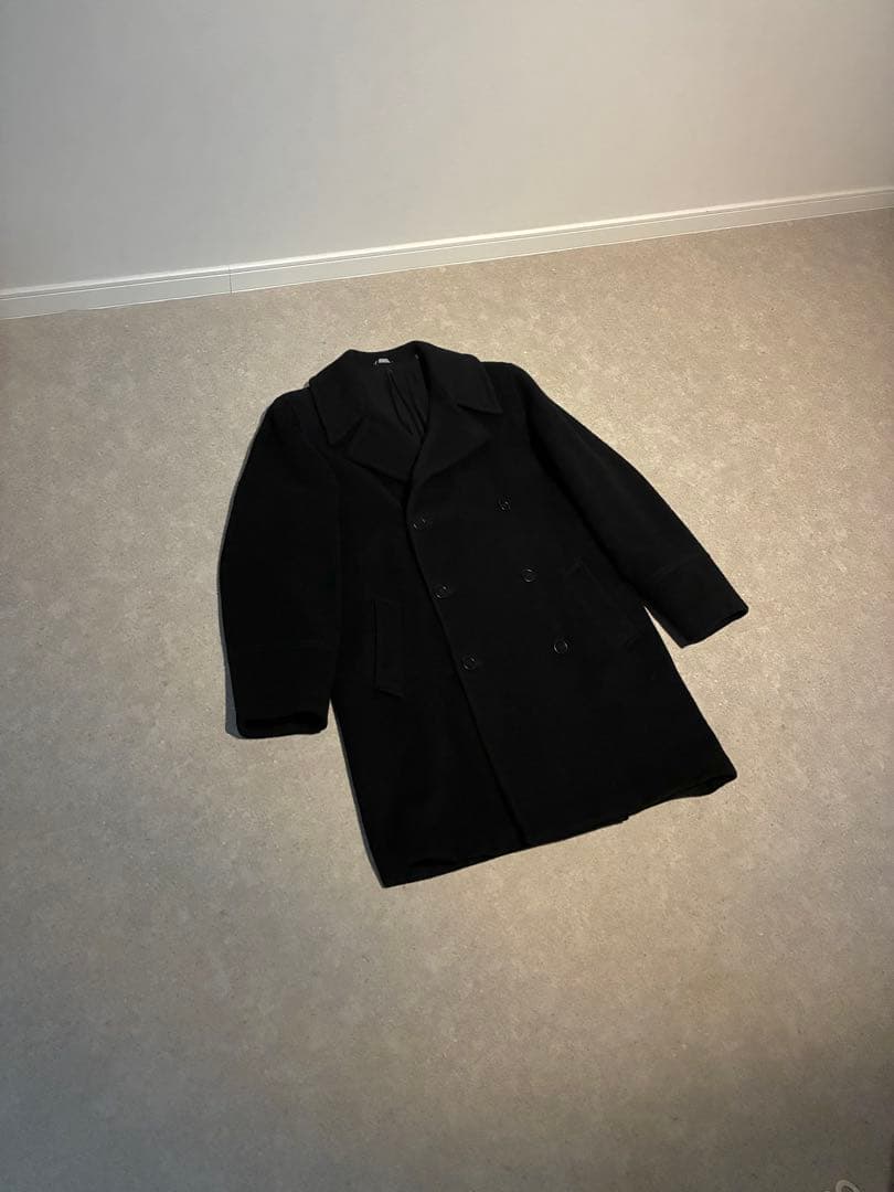 Agnes ウール60%カシミヤ40% ダブルブレストコート