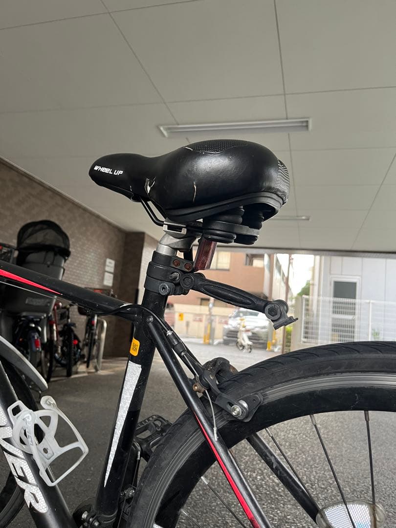 Canoverロードバイク ブラック/レッド