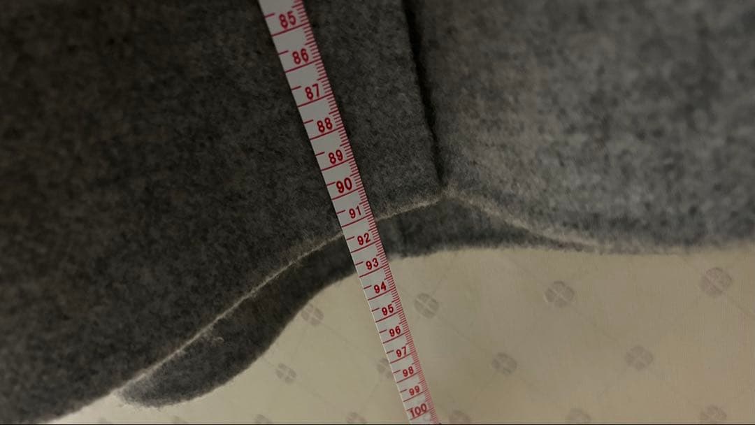 レリアン Leilian 冬用 高級コート グレー タグあり 美品 匿名配送