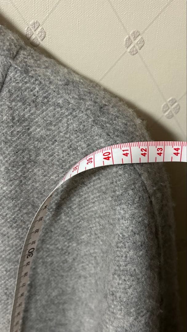 レリアン Leilian 冬用 高級コート グレー タグあり 美品 匿名配送