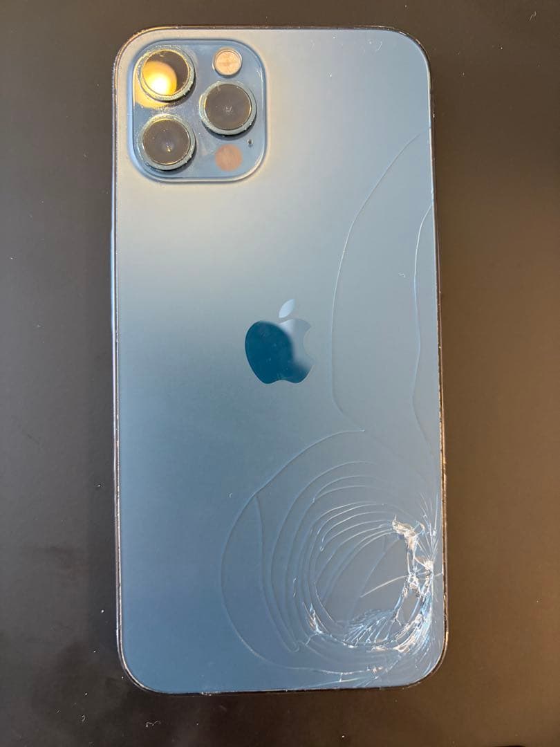 値下可　傷あり【iPhone】12pro 128GB バッテリー残量89%