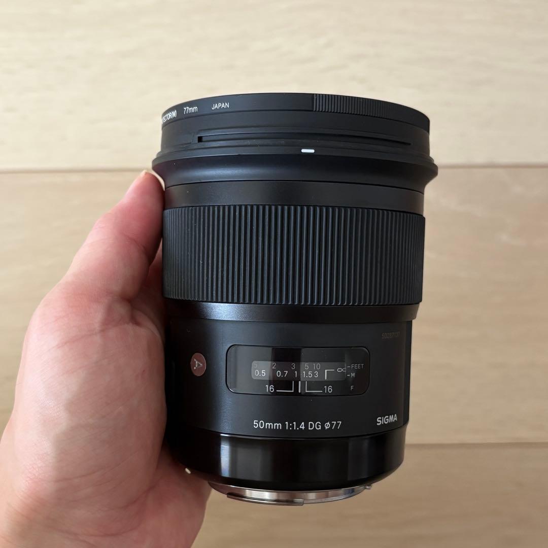 SIGMA 50mm F1.4 DG HSM Artレンズ キャノン