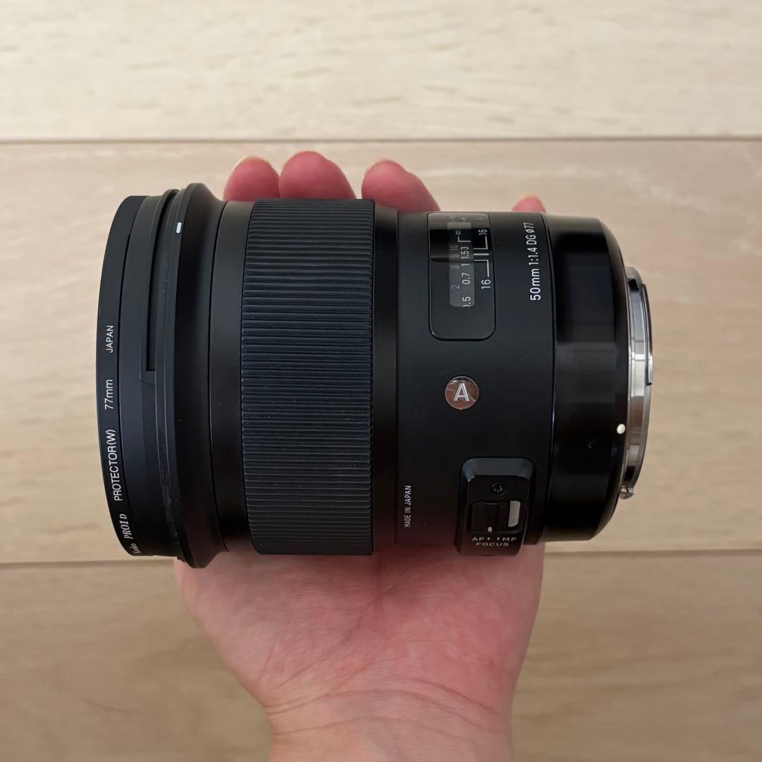 SIGMA 50mm F1.4 DG HSM Artレンズ キャノン