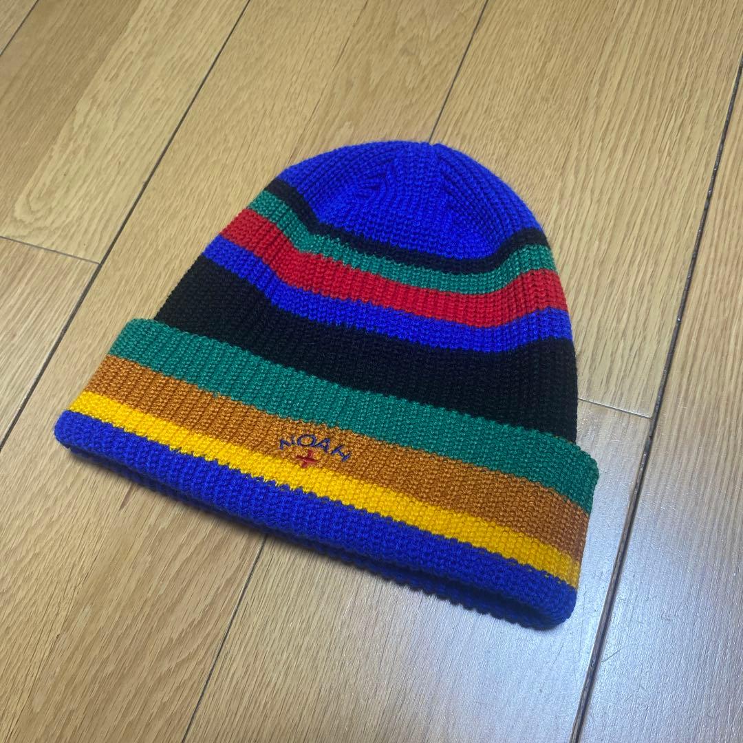 NOAH マルチストライプ　ビーニー