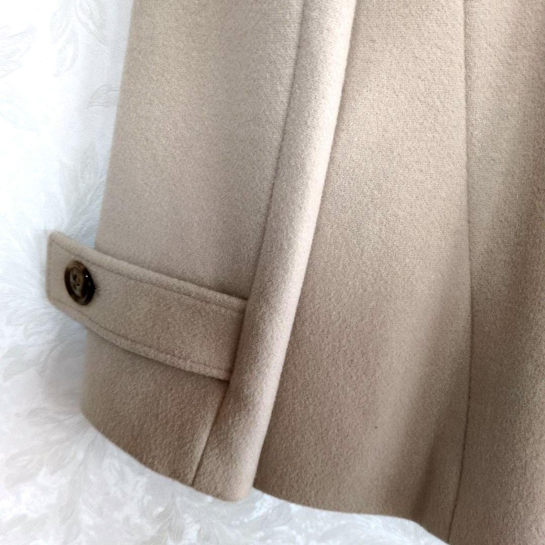 BRAHMIN ブラーミン ベージュアンゴラ羊毛 ピーコート 40