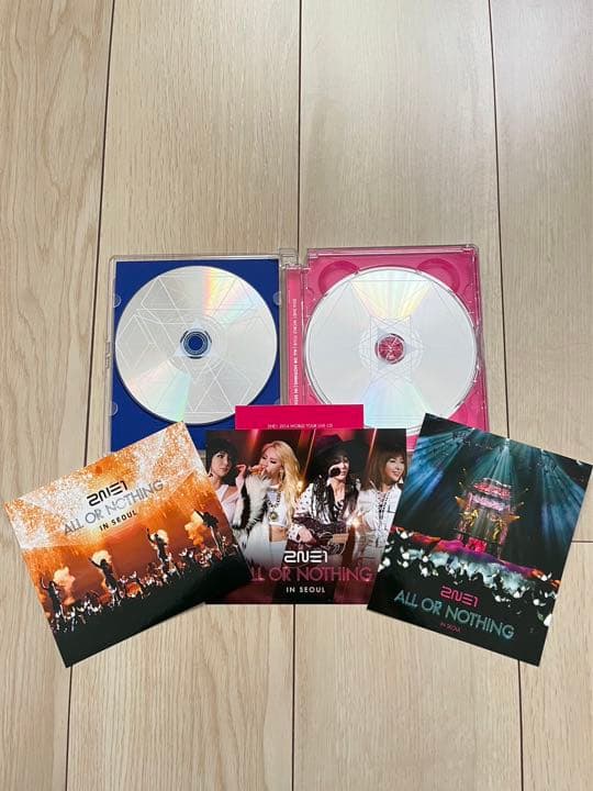 2NE1 トゥエニーワン CDアルバム、LIVE DVD 3点セット