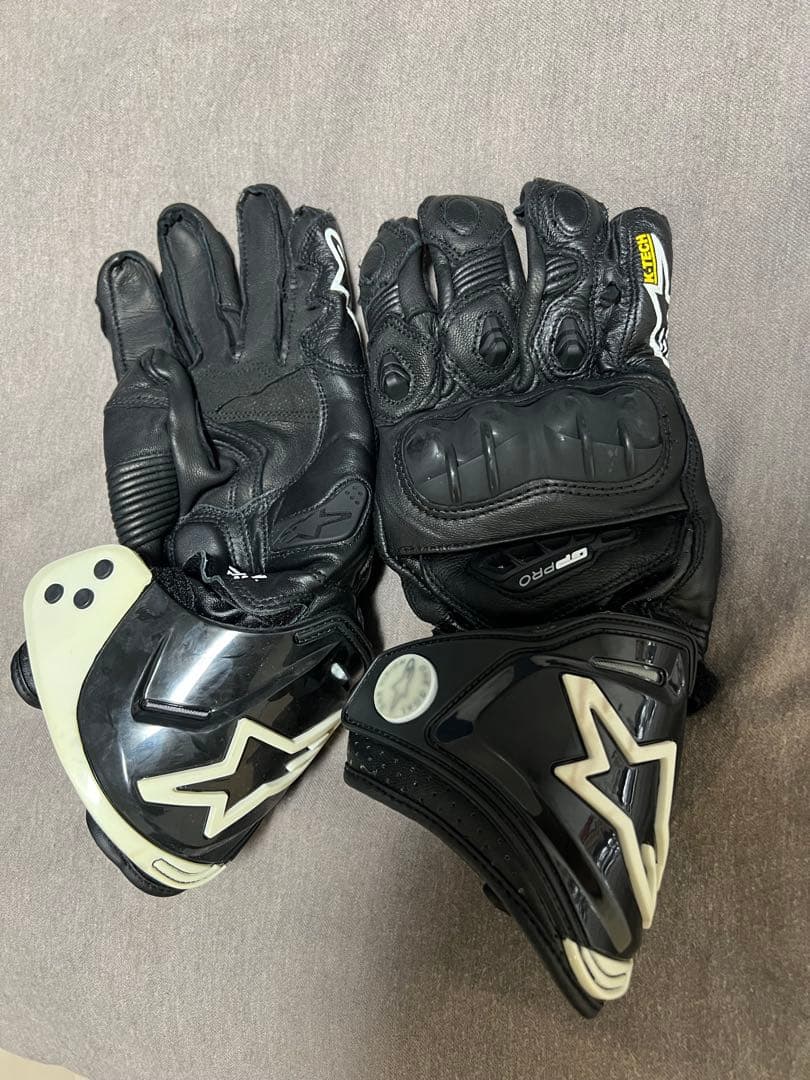 Alpinestars SP PRO バイクグローブ ブラック/ホワイト