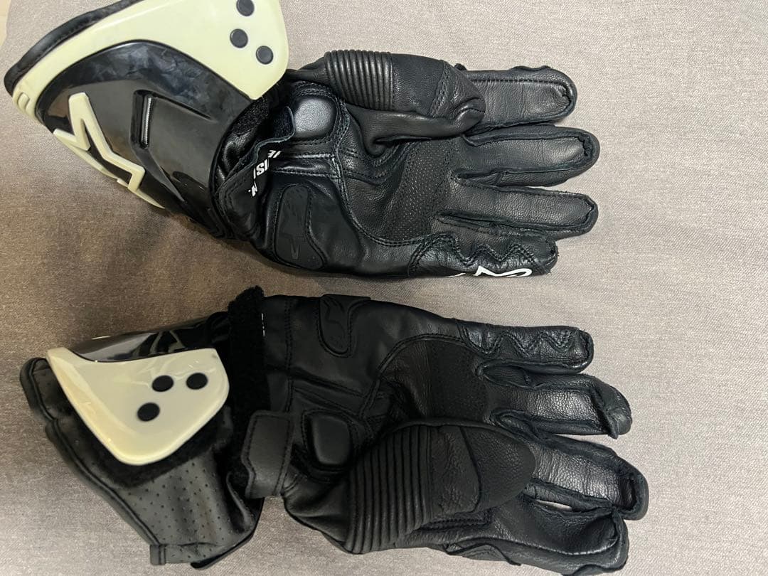 Alpinestars SP PRO バイクグローブ ブラック/ホワイト