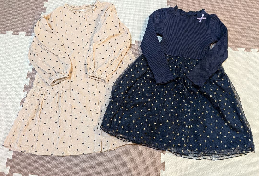 女の子　秋冬用　洋服　まとめ売り　約120センチ　64点セット