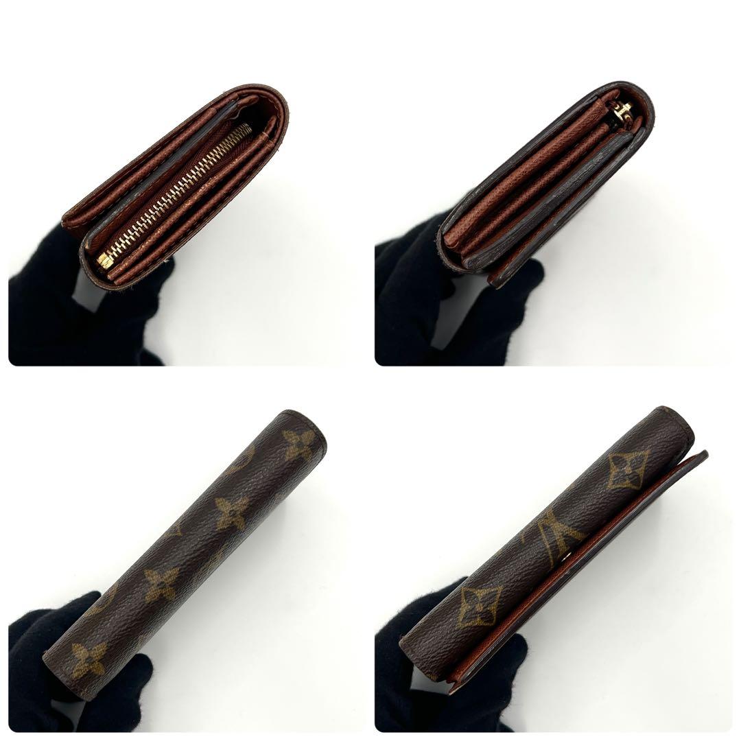 【極美品】ルイヴィトン モノグラム トレゾール 二つ折り財レディース 新型