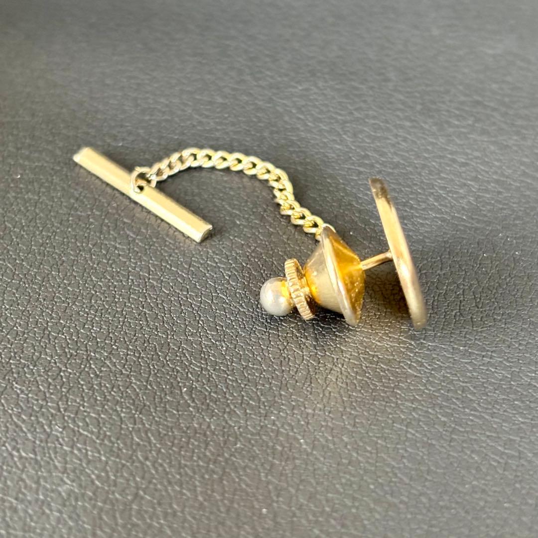 【希少】【パテックフィリップ】ヴィンテージ タイタックピン ブルー×ゴールド色