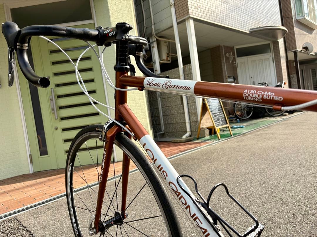 n*i様 定価15万円 ルイガノ軽量クロモリロードTiagra 色々新品 程度良