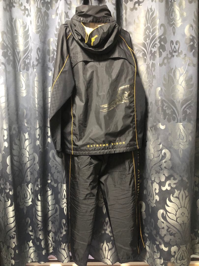 ARTINUS フィッシングスーツ ブラック/イエロー