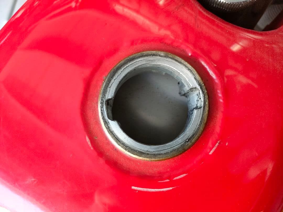 WM ロードトラッカー アルミタンク SR400/SR500 レッド