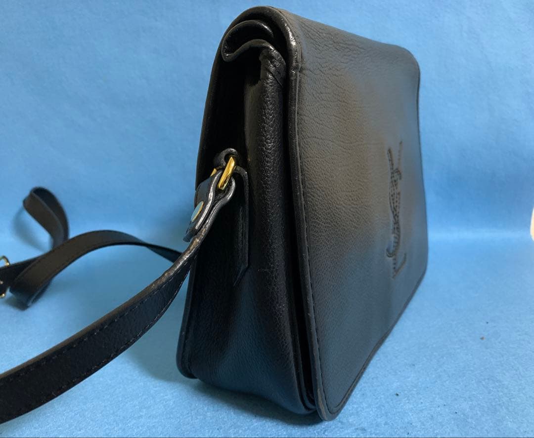 ヴィンテージ イヴ・サンローラン YSL 刻印 ショルダ-バッグ