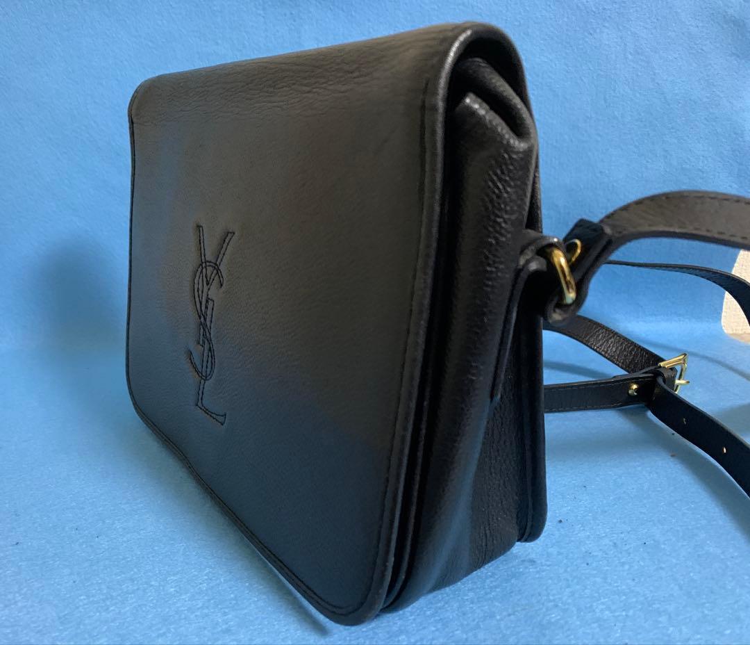 ヴィンテージ イヴ・サンローラン YSL 刻印 ショルダ-バッグ