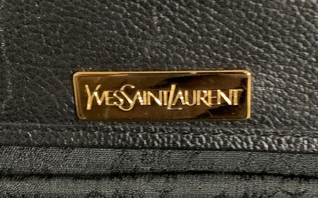 ヴィンテージ イヴ・サンローラン YSL 刻印 ショルダ-バッグ