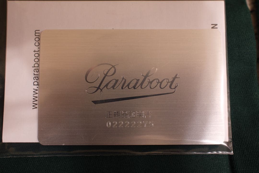 Paraboot CHAMBORD LIS CAFE 23.5㎝　UK5