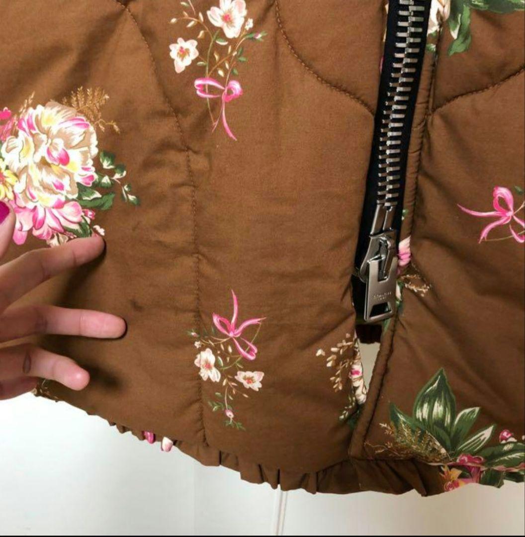 COACH フラワー コート アウター キルティング