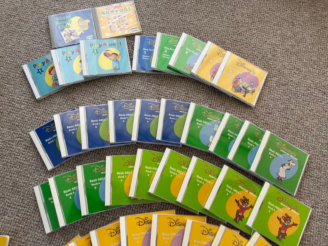 キッズ・ファミリー Disney English System  World Family edu