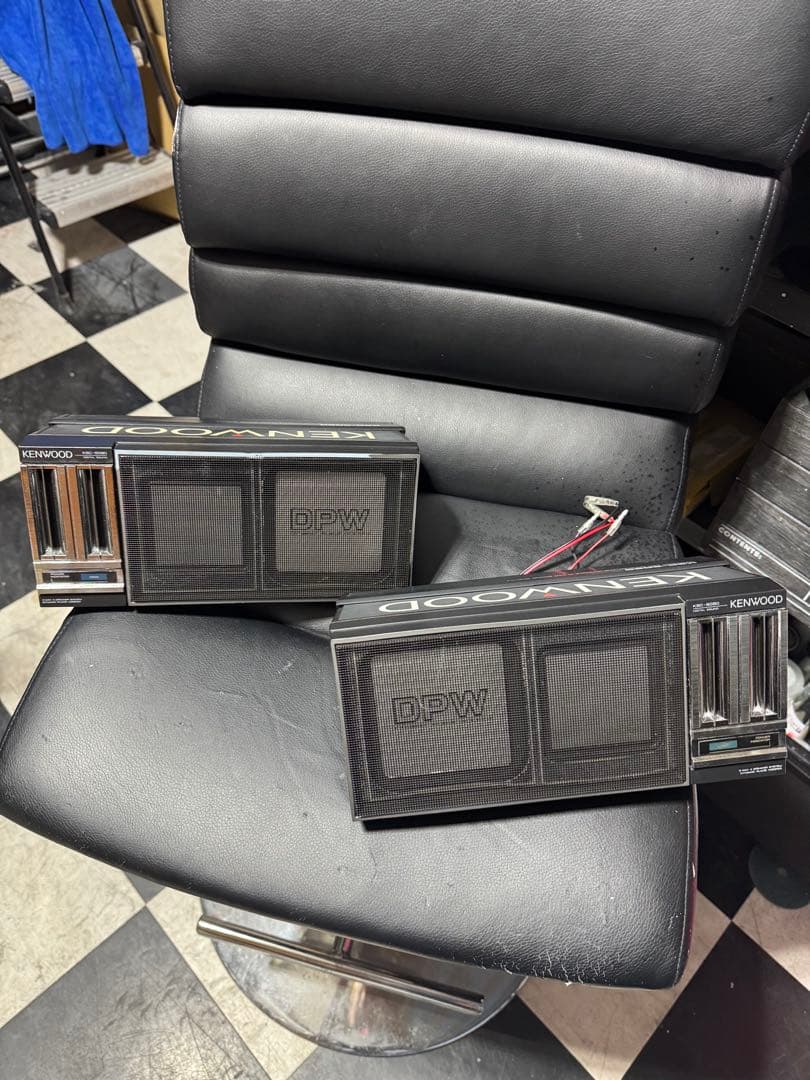 当時物KENWOOD置き型スピーカー✨