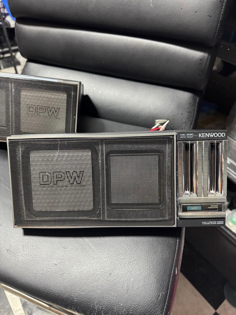 当時物KENWOOD置き型スピーカー✨