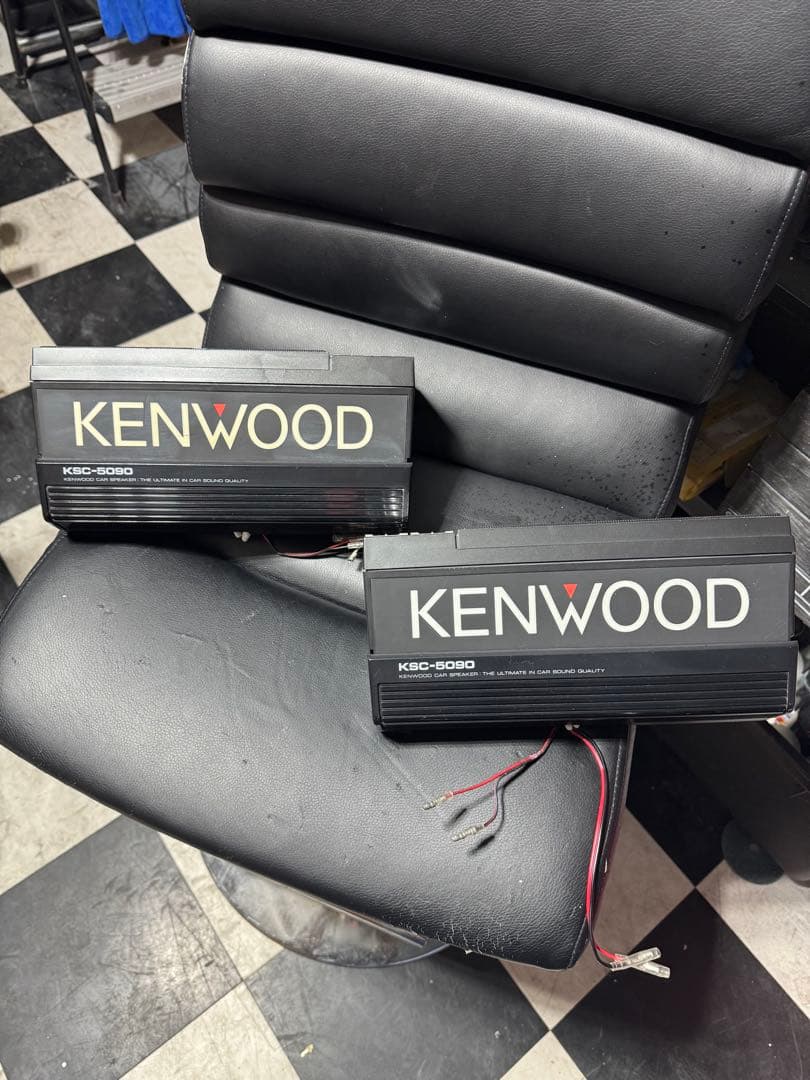 当時物KENWOOD置き型スピーカー✨