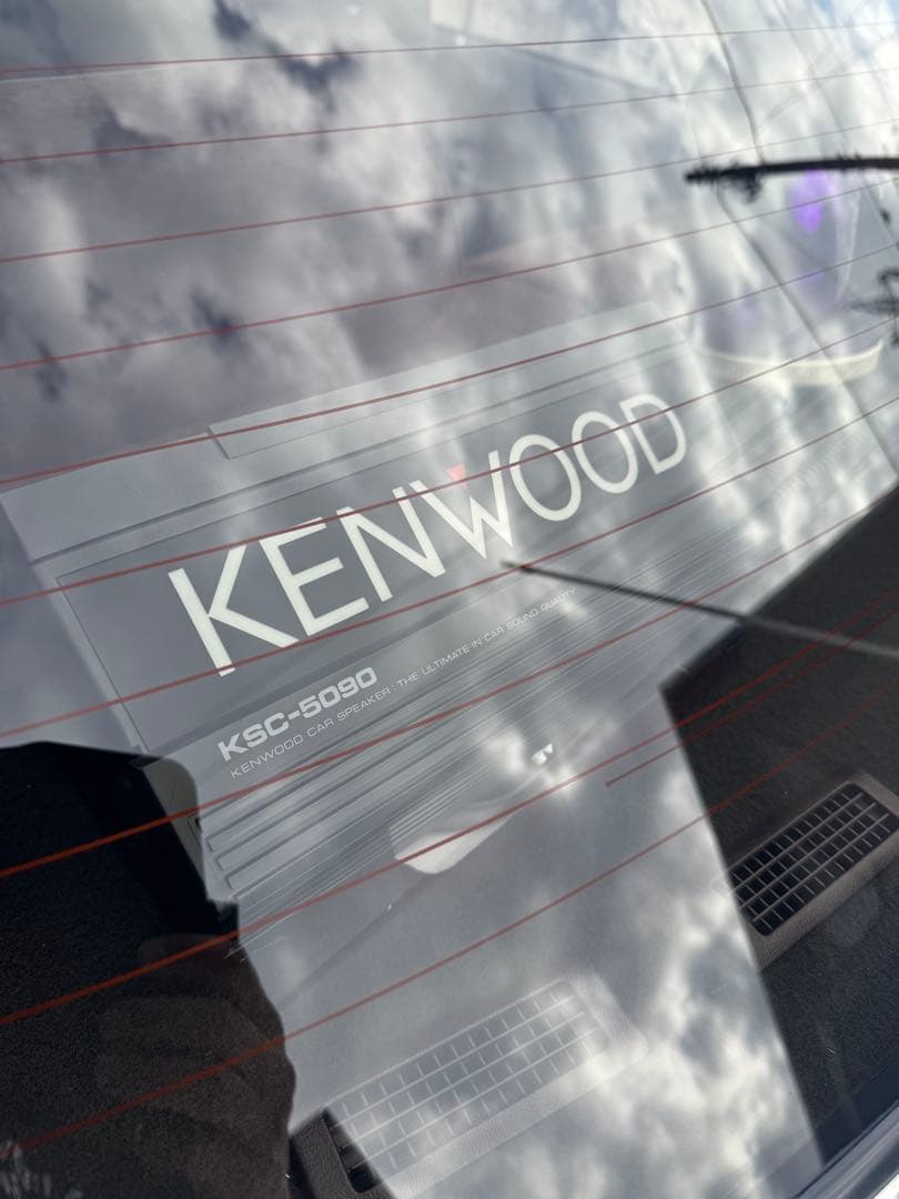 当時物KENWOOD置き型スピーカー✨