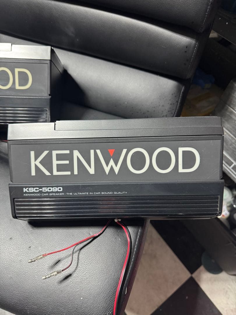 当時物KENWOOD置き型スピーカー✨