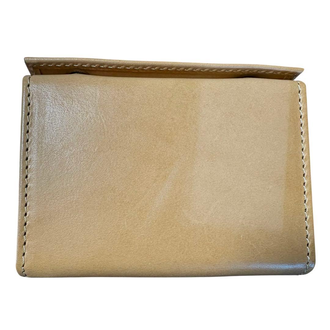 美品　エムピウ millefoglieⅡ ミッレフォッリエ2 TAN27 ヌメ革