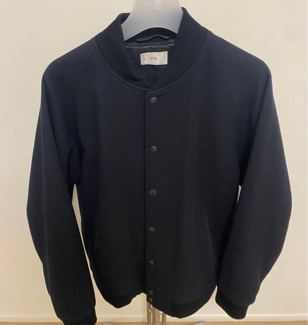 ジャケット・アウター ATON SUPER 160'S DOUBLE SAXONY JACKET