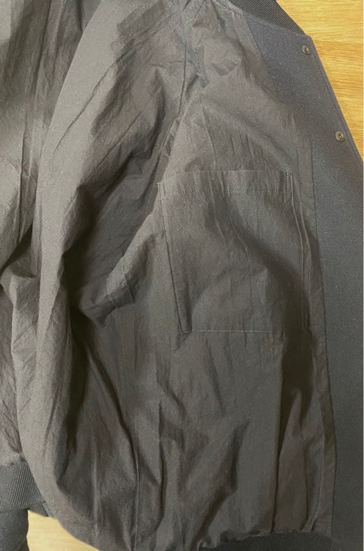 ジャケット・アウター ATON SUPER 160'S DOUBLE SAXONY JACKET