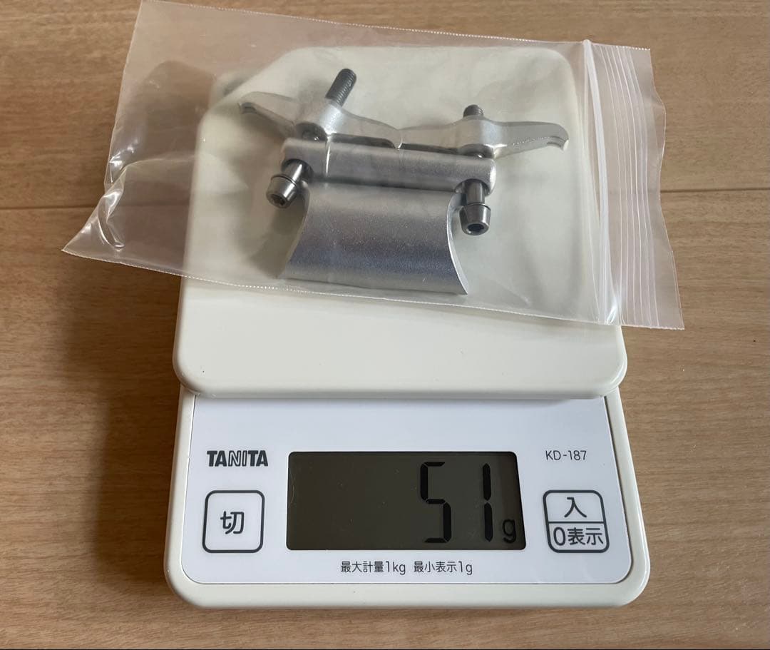 kcnc lite wing 7000 シルバー 軽量シートポスト dahon