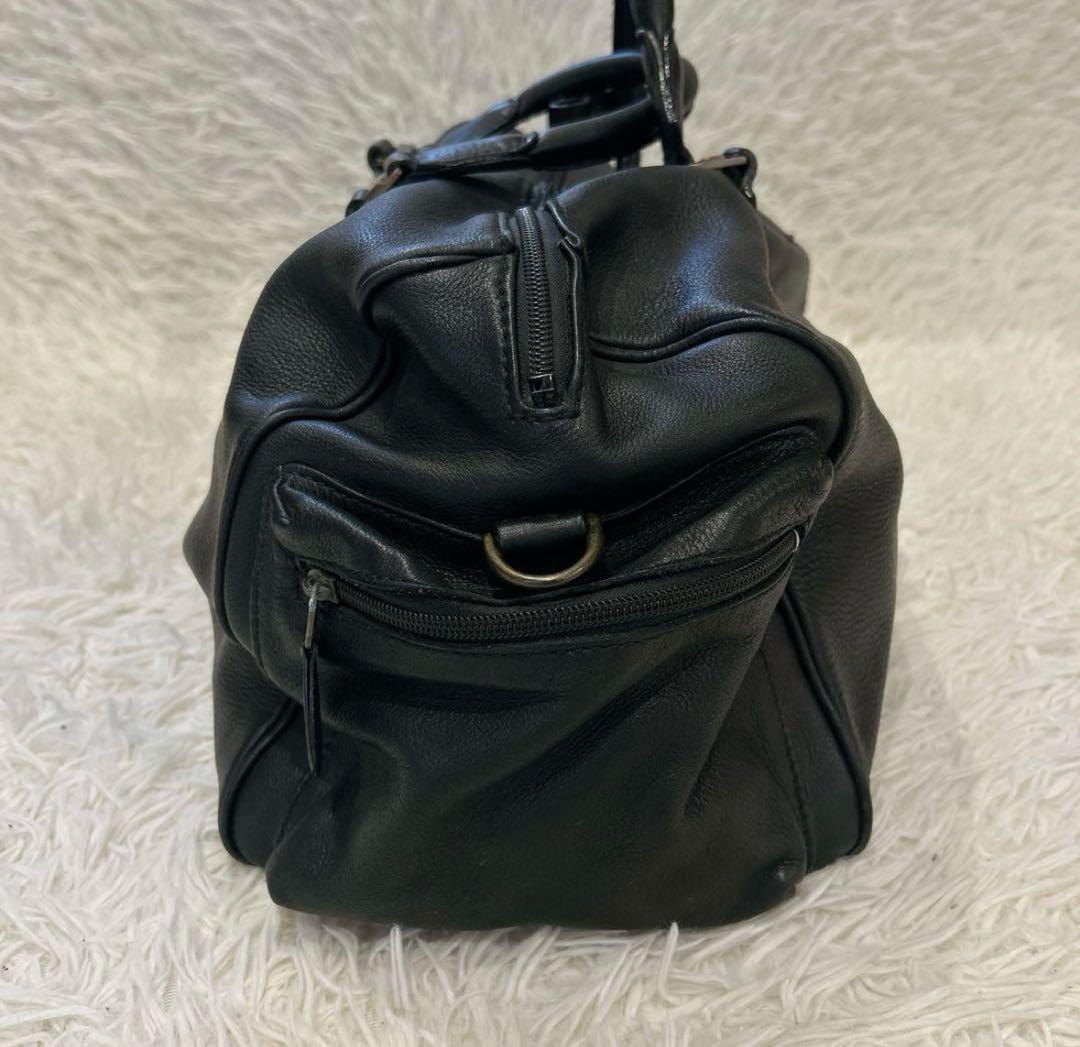 PORTER（ポーター ）レザー ボストンバッグ ブラック