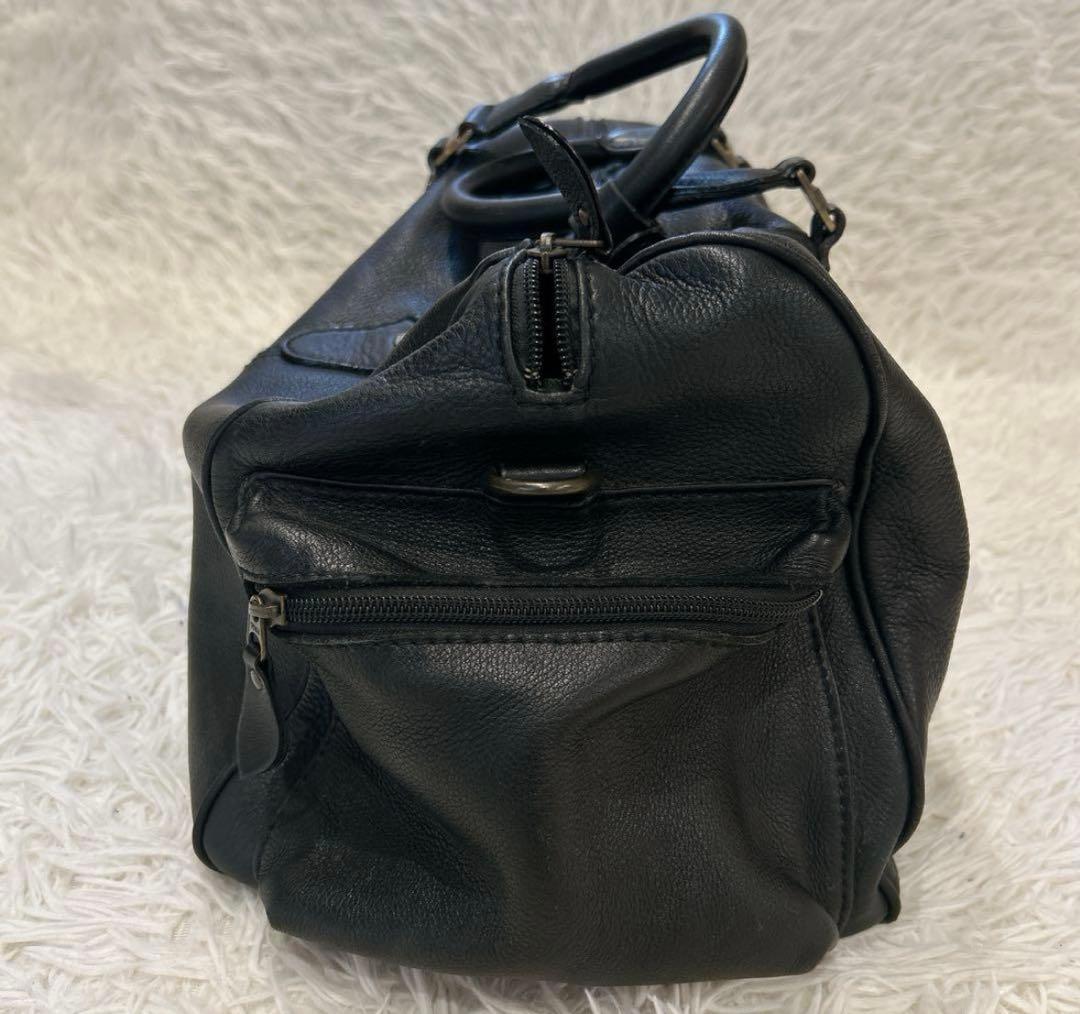 PORTER（ポーター ）レザー ボストンバッグ ブラック