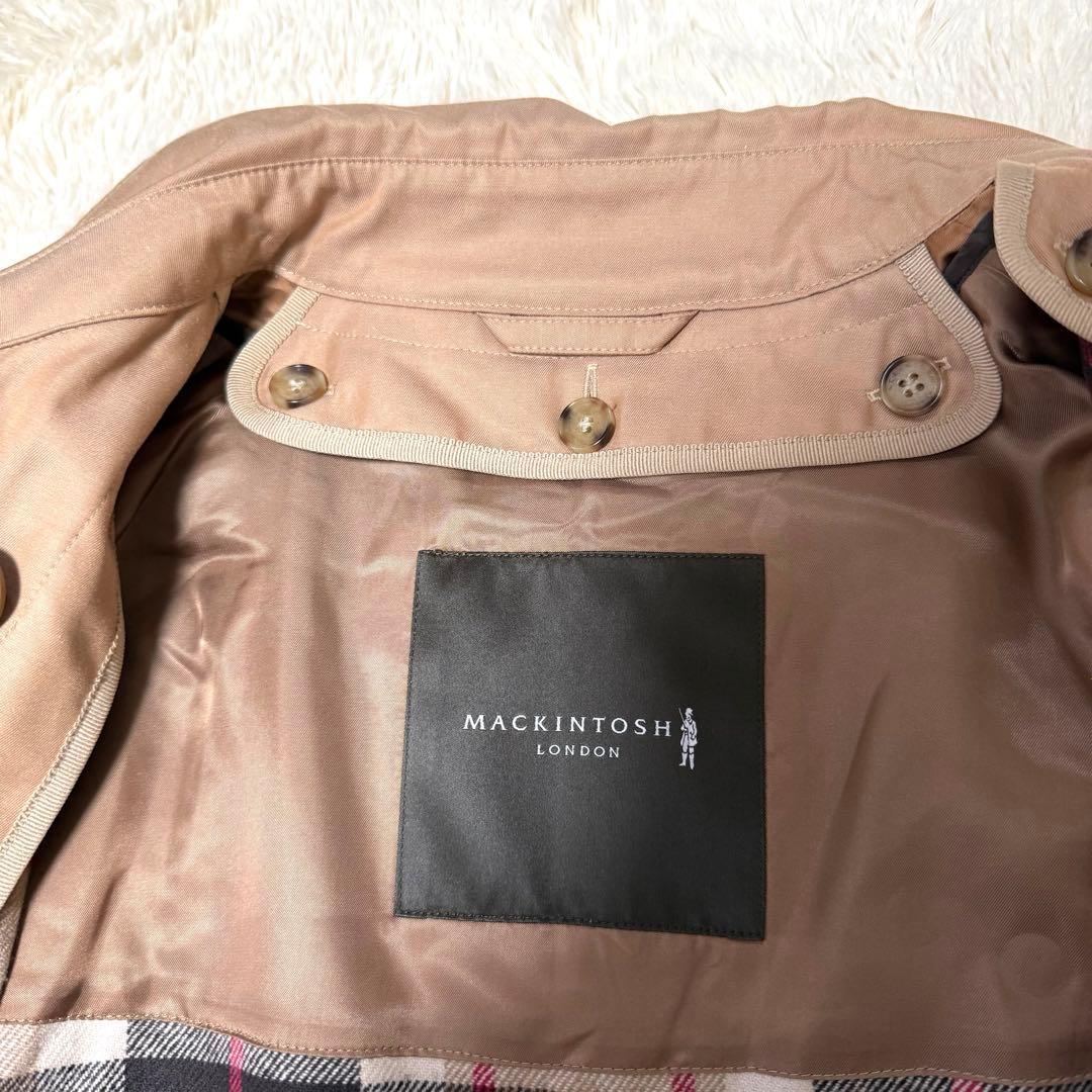 週末値下げ【美品】マッキントッシュ　ウールライナー付きトレンチコート　ベージュ