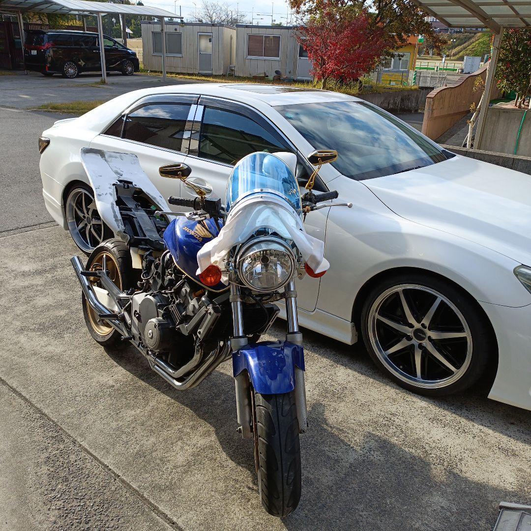 ホーネット250 ハネテール　ｃｂｘテール変換　リアカウル　羽テール