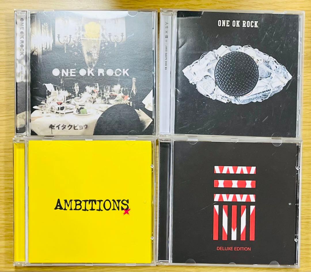 □ステッカー付 ONE OK ROCK シングル アルバム CD 20枚セット
