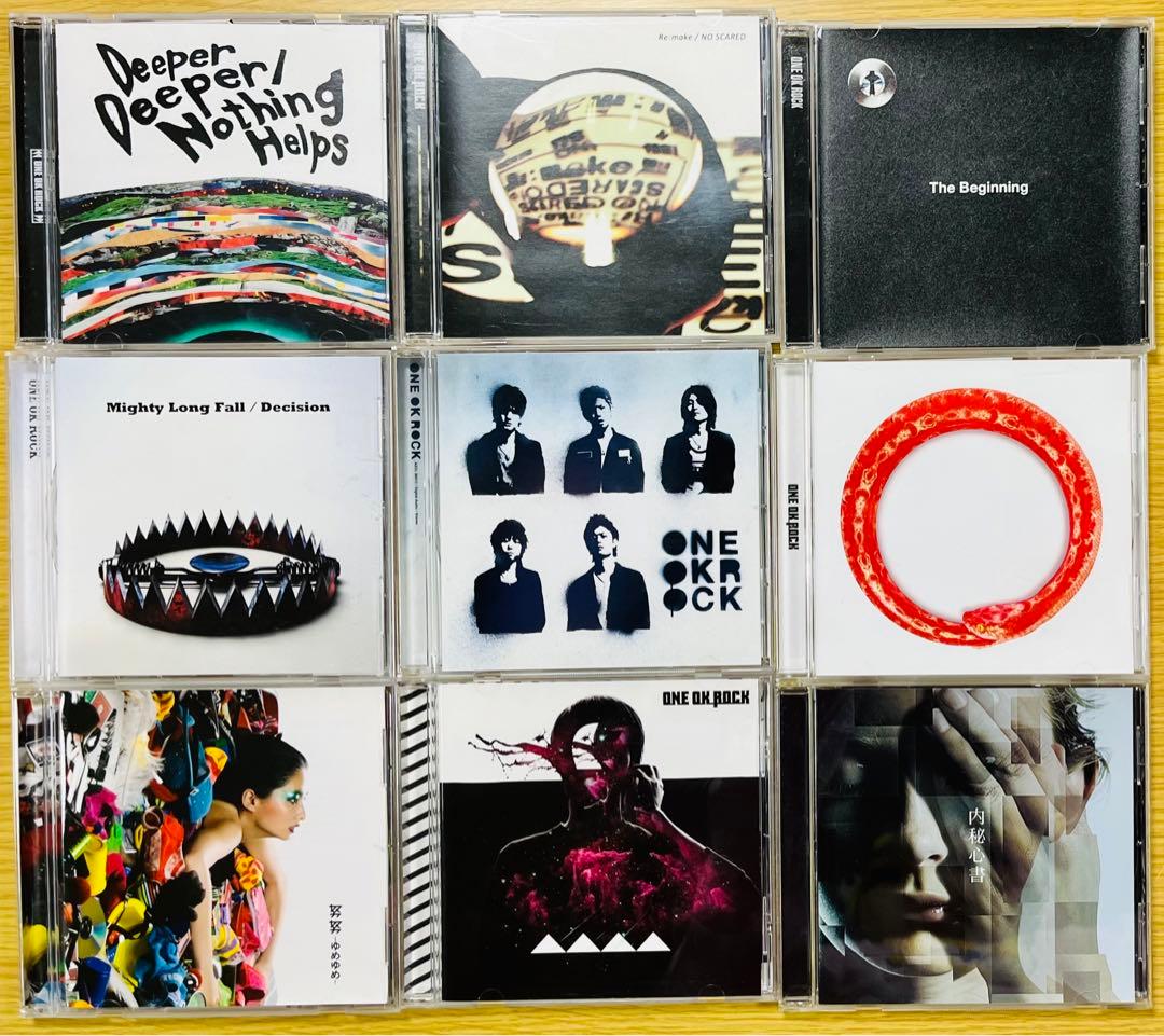 □ステッカー付 ONE OK ROCK シングル アルバム CD 20枚セット