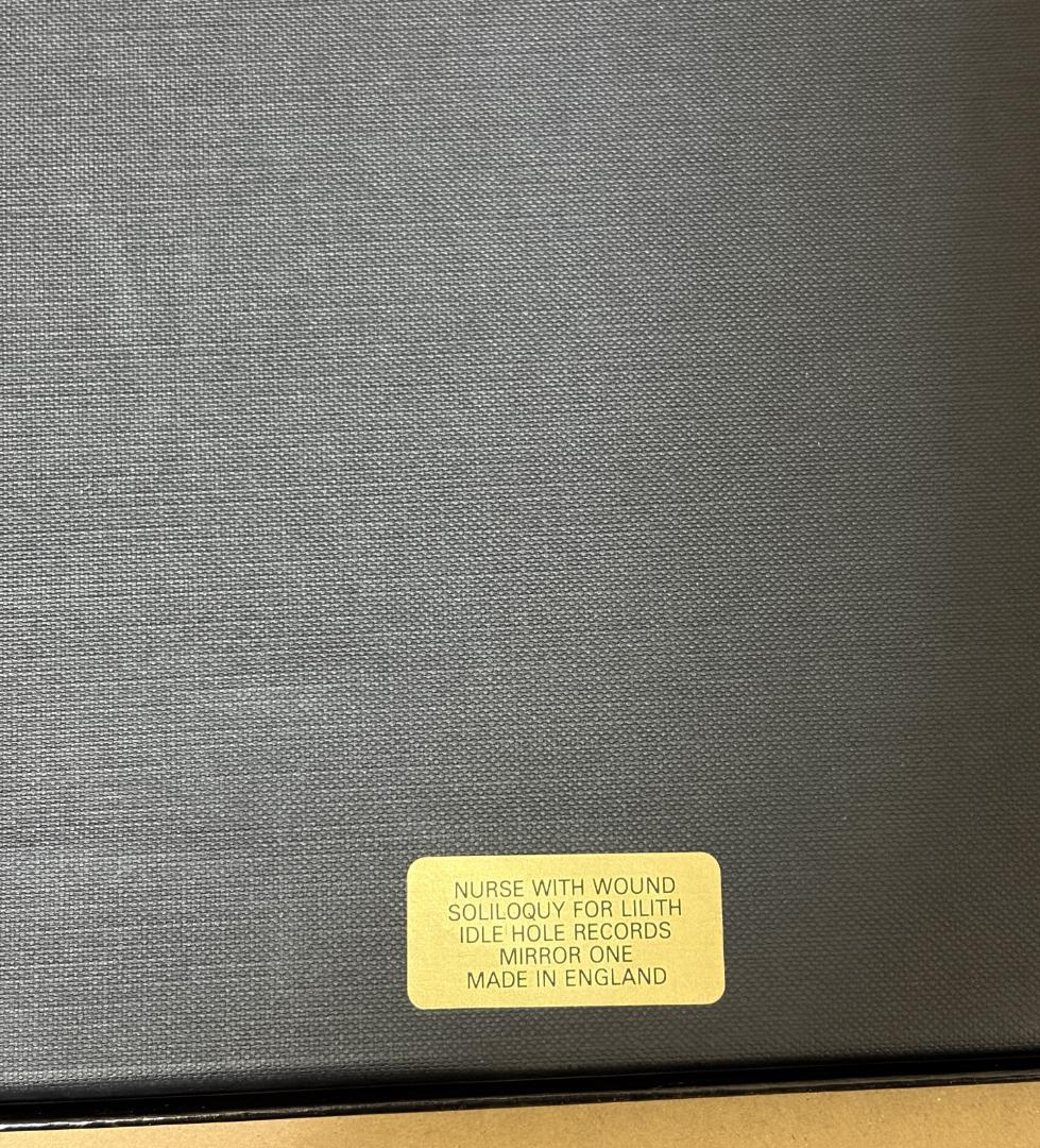 洋楽 LP Nurse With Wound/Soliloquy For Lilith