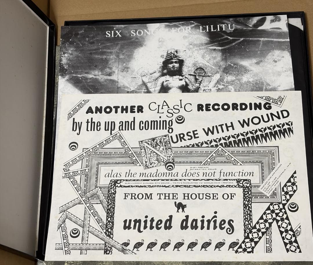 洋楽 LP Nurse With Wound/Soliloquy For Lilith