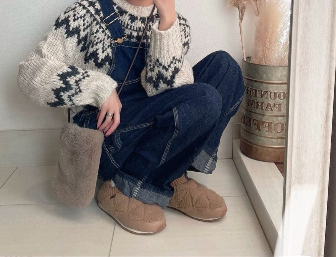 TeVa RE EMBER MOC ＊テバ リ エンバーモック フリース 茶