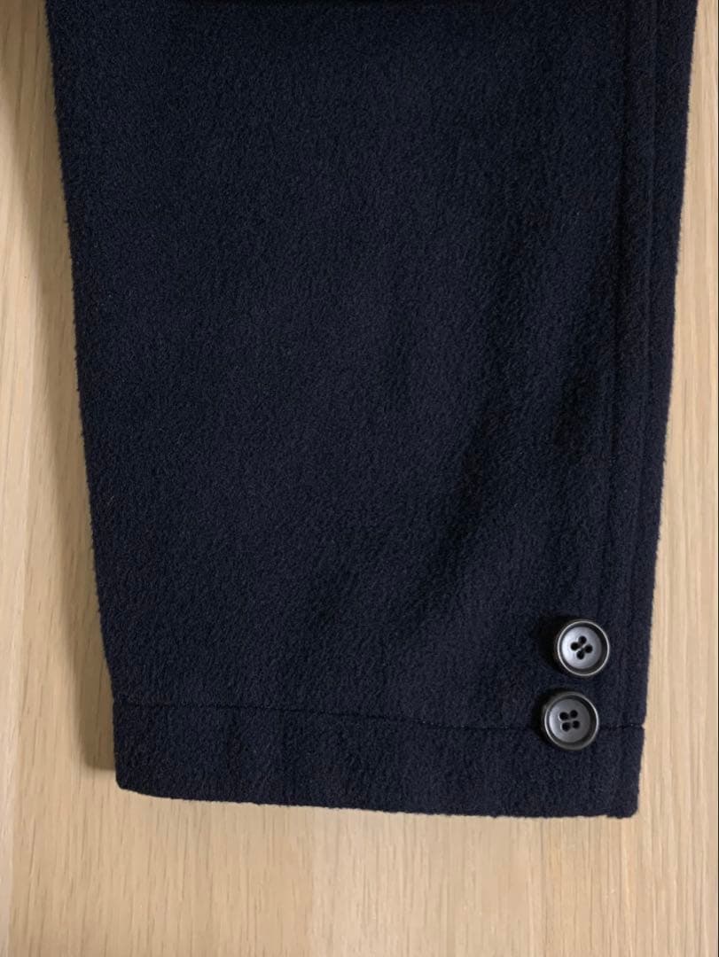 WOOD LANDER 90s 襟レザー ジャケット カシミヤ miumiu