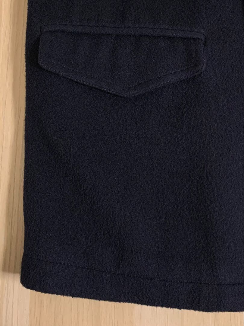 WOOD LANDER 90s 襟レザー ジャケット カシミヤ miumiu