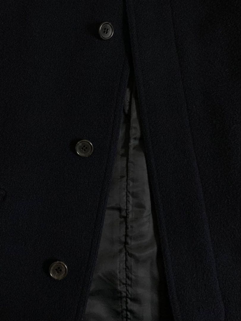 WOOD LANDER 90s 襟レザー ジャケット カシミヤ miumiu