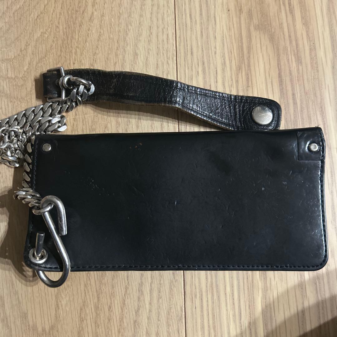 テンダーロイン ブラックレザー ウォレットチェーン